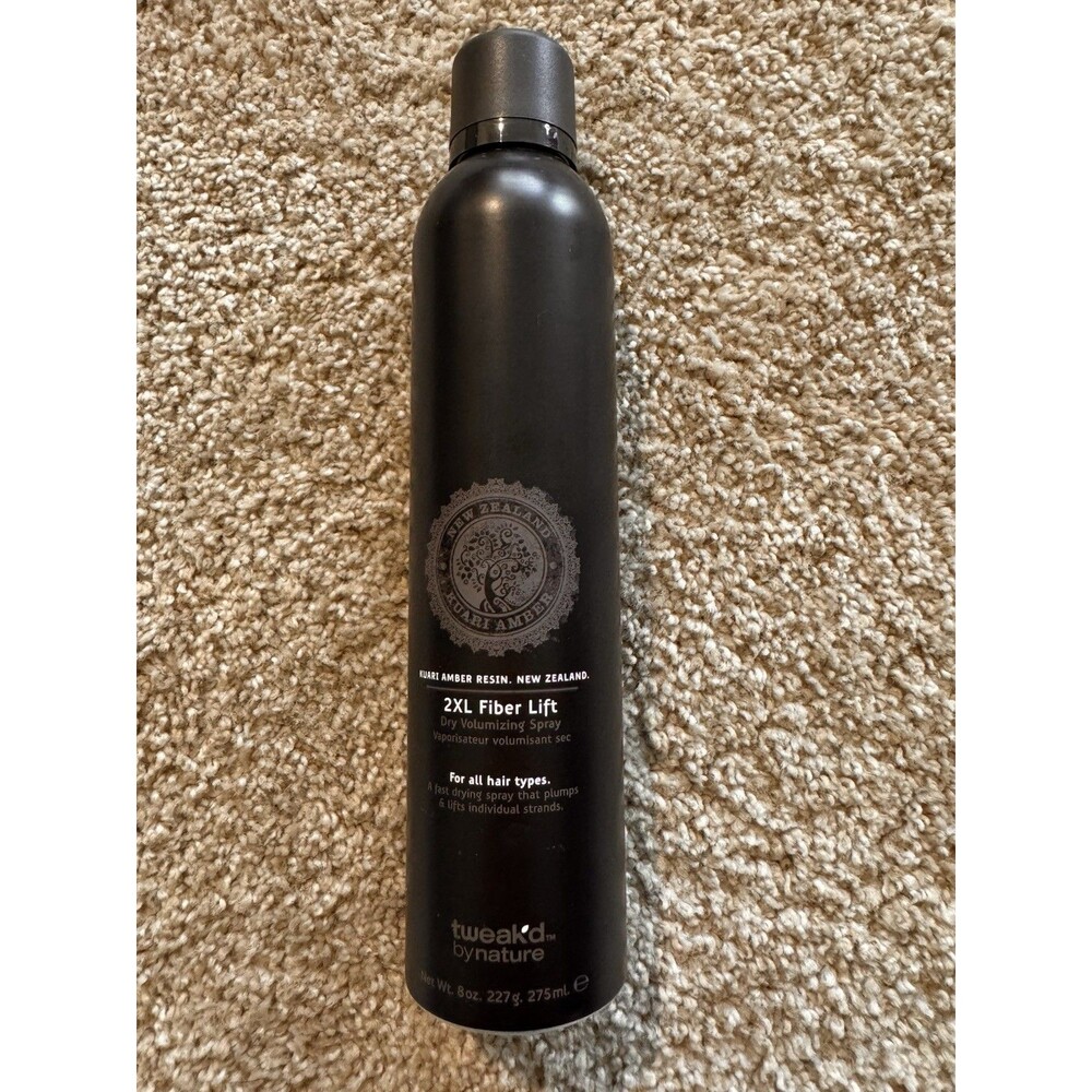 Tweak’d by Nature Kauri Amber Resin 2XL Fiber Lift Volumizing Spray 8 oz Blowout